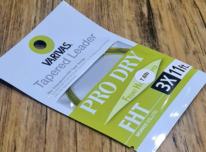 Varivas PRO-Dry Tapered Leader 11 ft