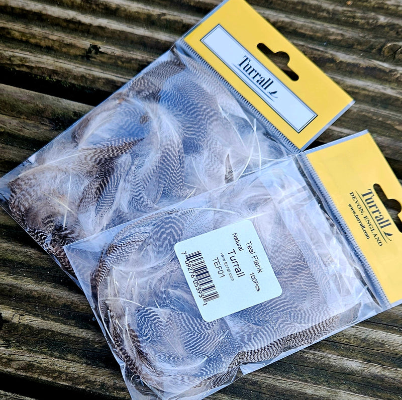 Turrall Teal Flank Feathers
