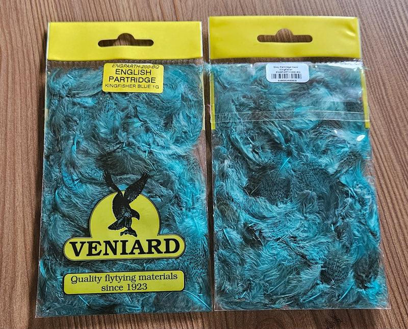 Veniard Grey Partridge Neck Feathers