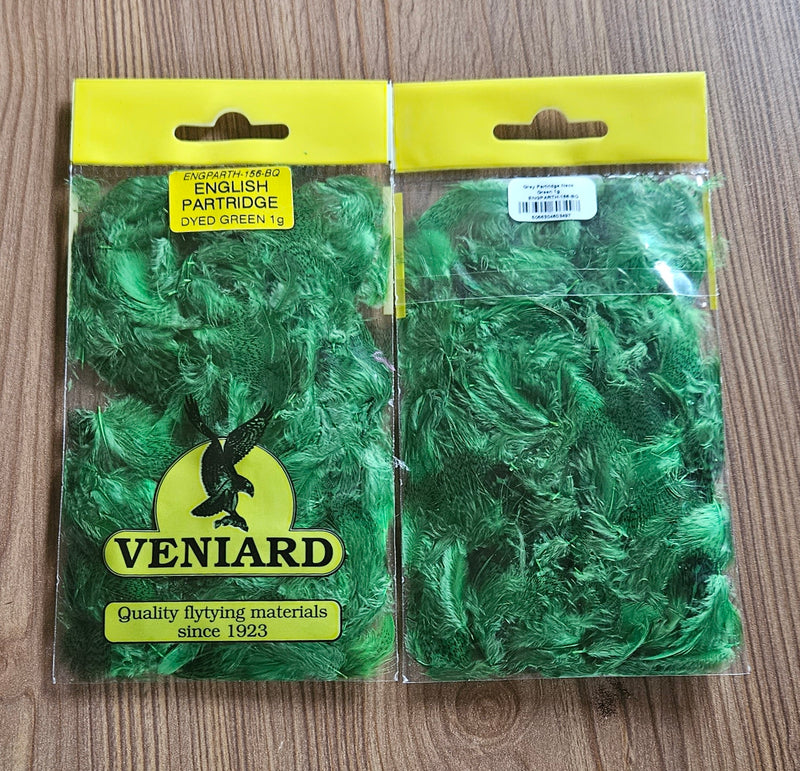 Veniard Grey Partridge Neck Feathers