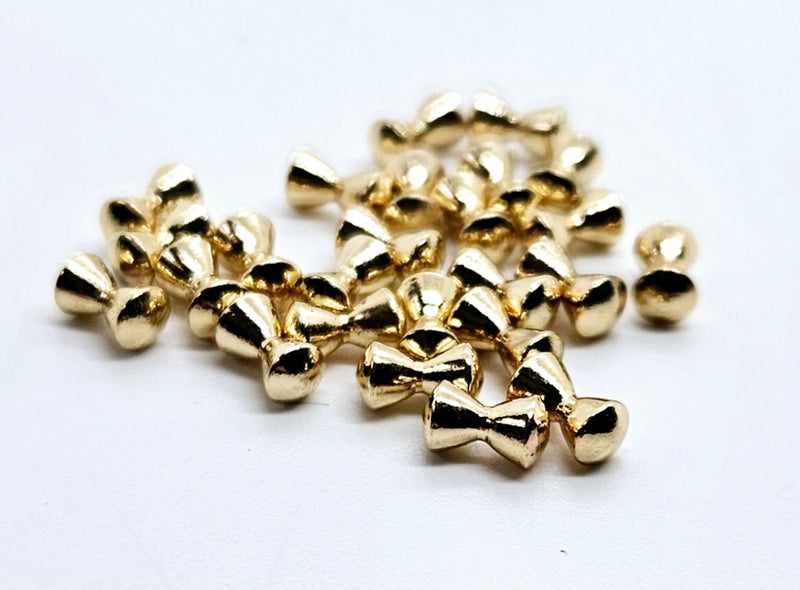 Turrall Hour Glass Bead Eyes Gold