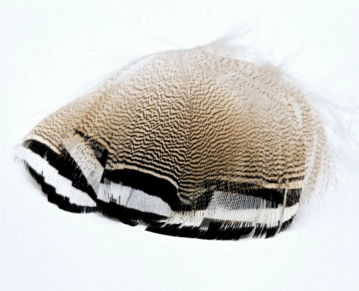 SHOR FISHING WOODDUCK BLACK & WHITE FLANK (3PR) — Chuck N Duck Fly