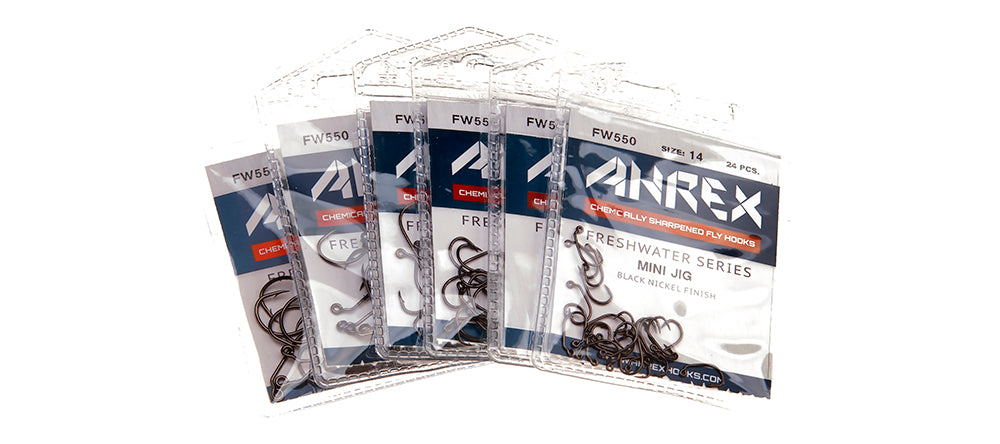 Ahrex Hooks - FW550 – MINI JIG - BARBED