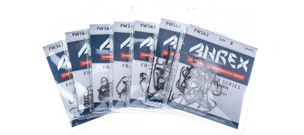 Ahrex Hooks - FW562 - Short Nymph - Barbed