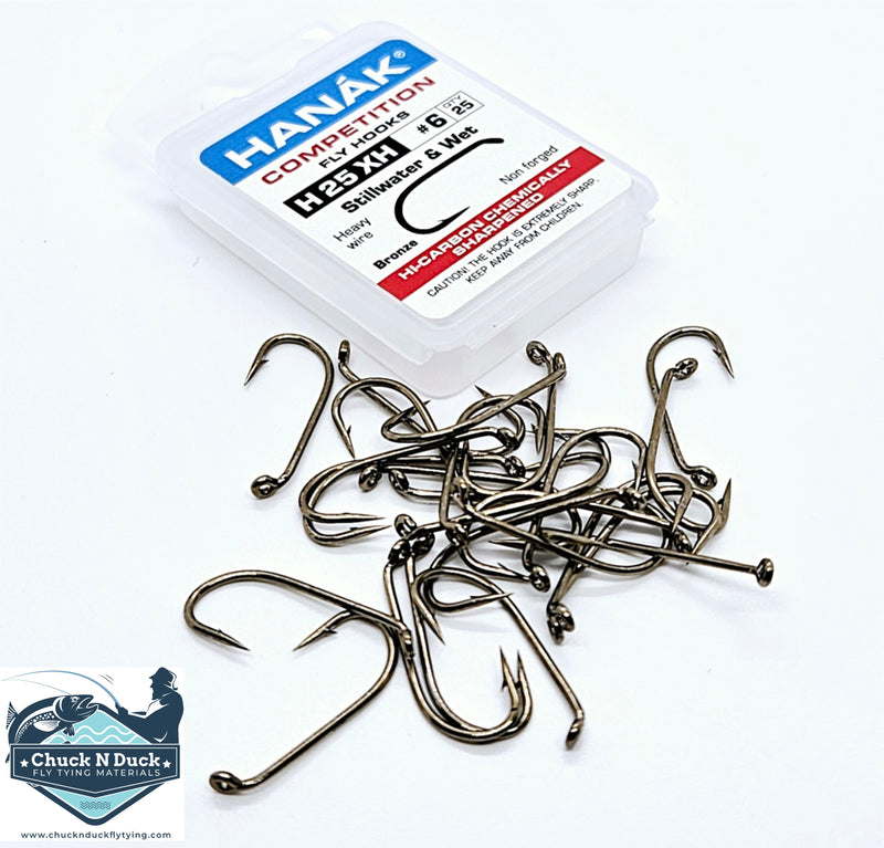 Hanak Competition H25X Stillwater & Wet Barbed Hook