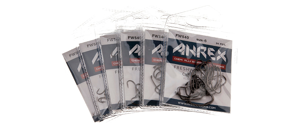 Ahrex Hooks - FW540 – CURVED NYMPH - BARBED