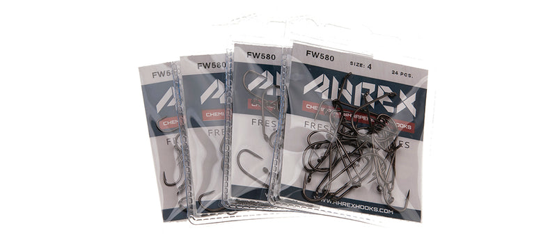 Ahrex Hooks - FW580 – WET FLY - BARBED
