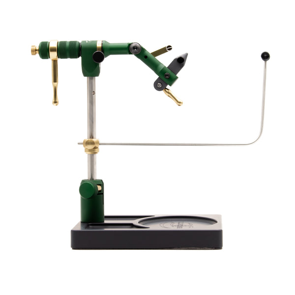 Renzetti Master Limited Edition Hunter Green Fly Tying Vice with Pedestal Base