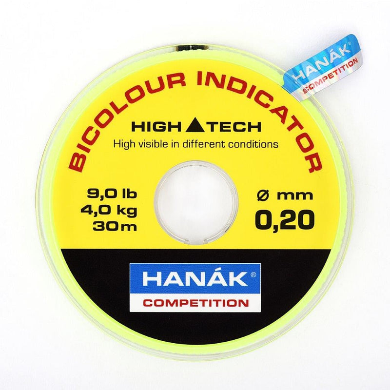 Hanak Competition Bicolour Indicator Line - Black/Yellow