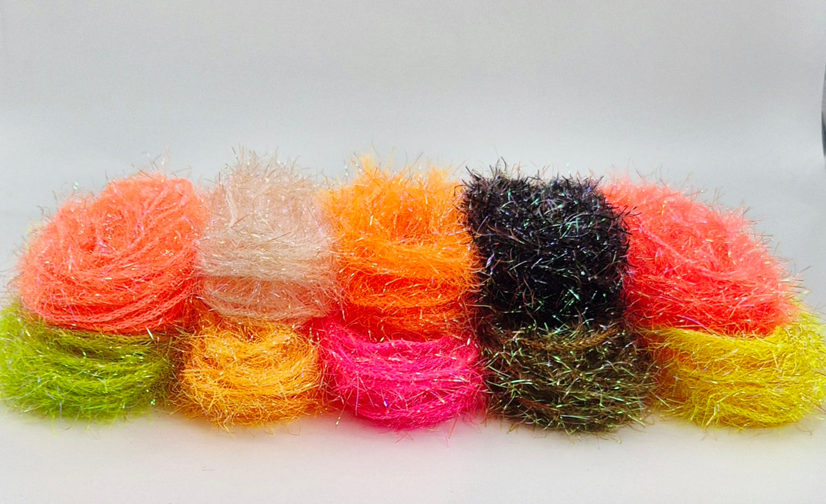 12mm Mirage Straggle Fritz — Chuck N Duck Fly Tying Materials