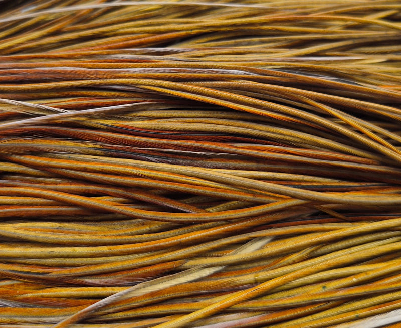 Whiting Farms - Pro Grade Midge Saddle - White Dyed Dark Olive