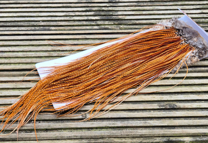 Whiting Farms - Pro Grade Midge Saddle - Barred Dark Ginger