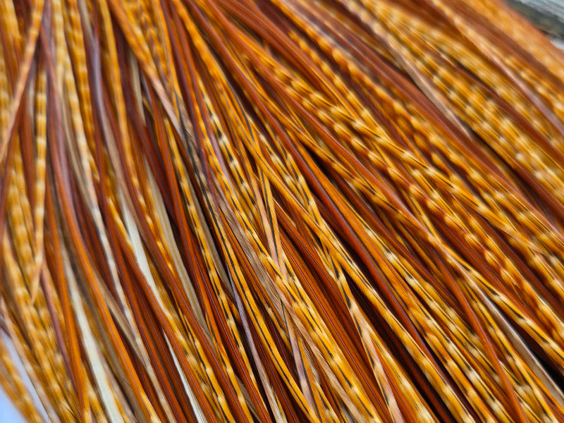 Whiting Farms - Pro Grade Midge Saddle - Barred Dark Ginger