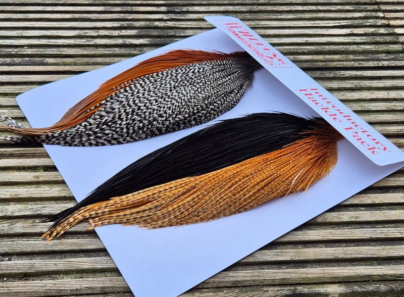 Whiting Farms Introductory Hackle Pack - Four Half Capes