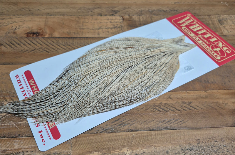 Whiting Farms - Commercial Grade Dry Fly Rooster Cape - Unique Variant