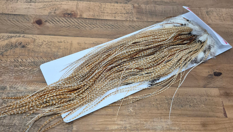 Whiting Farms - Pro Grade Midge Saddle - Barred Medium Ginger