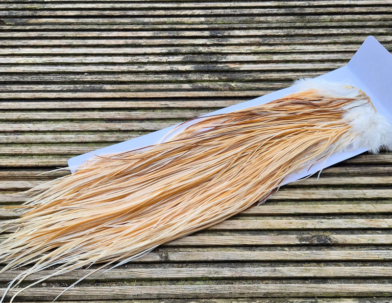 Whiting Farms - Commercial Grade Dry Fly Saddle - Light Ginger