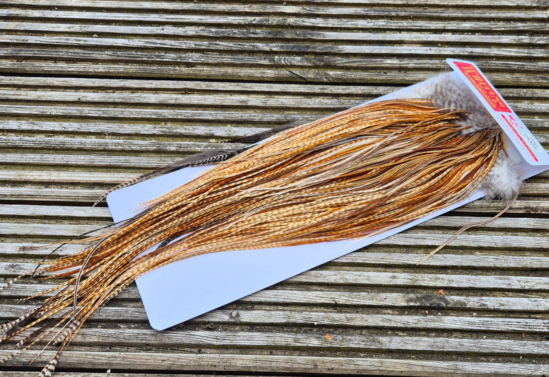 Whiting Farms - Pro Grade Midge Saddle - Barred Medium Ginger 2