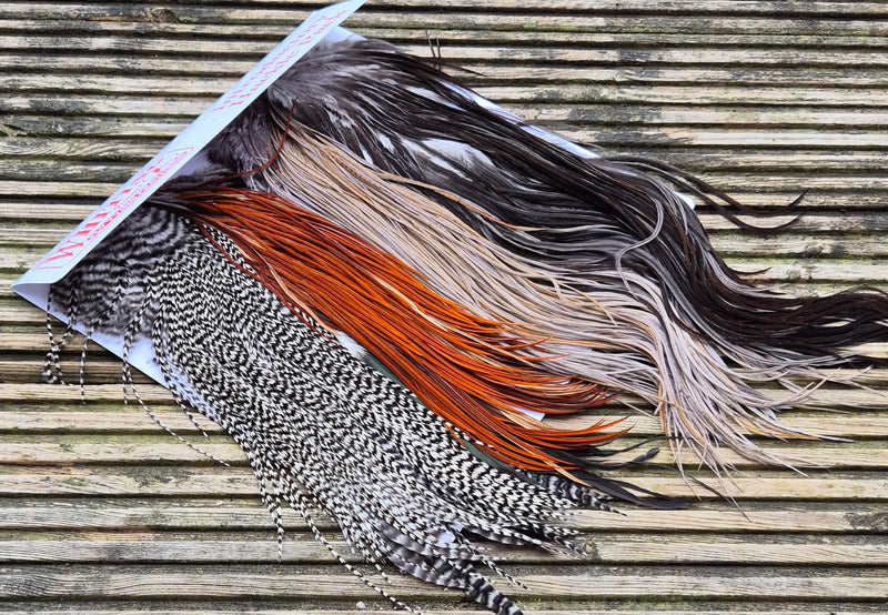 Whiting Farms - Introductory Hackle Pack - Four 1/2 Saddles