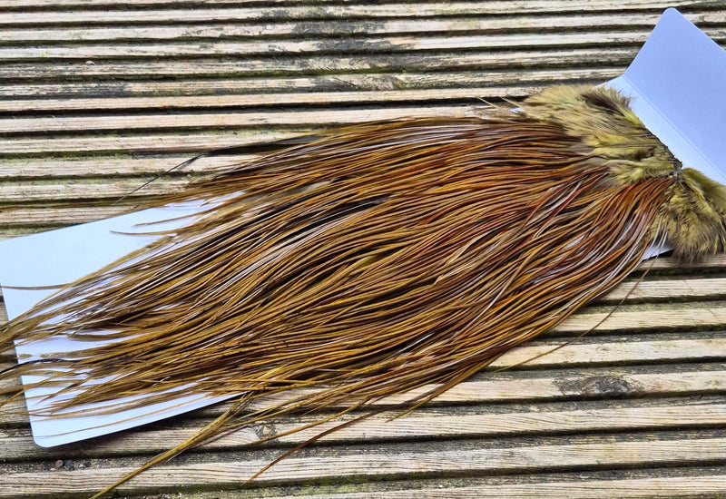 Whiting Farms - Pro Grade Midge Saddle - White Dyed Dark Olive