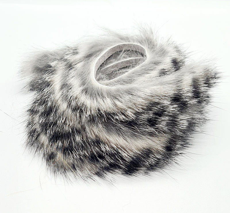 Rabbit Zonker Strips Black Barred