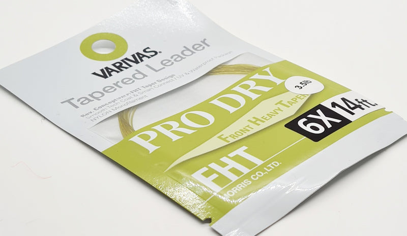 Varivas PRO-Dry Tapered Leader 14 ft